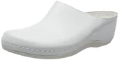 Klapki i japonki damskie - Berkemann klapki damskie jaada, biały biały 101, 40 2/3 EU - miniaturka - grafika 1