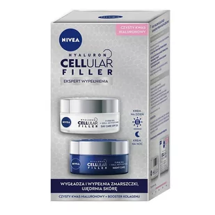 Zestaw Cellular Filler przeciwzmarszczkowy krem na dzień 50ml + przeciwzmarszczkowy krem na noc 50ml - Zestawy kosmetyków damskich - miniaturka - grafika 1