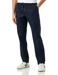 Tommy Hilfiger Męskie spodnie Chelsea Poplin Papertouch po tkane, Pustynne niebo, 35W / 30L - Spodenki męskie - miniaturka - grafika 1