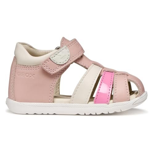 Geox Sandały dla dziewczynek B MACCHIA Gir, LT Rose/PINK, 18 EU