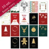 Domowy wyrób alkoholu - Świąteczne Etykiety Na Butelki - 10 Szt. - miniaturka - grafika 1