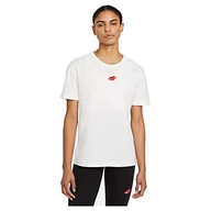 Koszulki i topy damskie - Nike Damska koszulka W Nsw Tee Boy Love biały XS - miniaturka - grafika 1