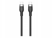 Kable USB - Hyper HyperJuice 240W Silicone USB-C/USB-C 2m black - miniaturka - grafika 1