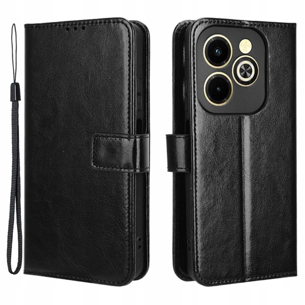 Etui Z Klapką Do Infinix Hot 40I Skóra Ekologiczna Case Portfel