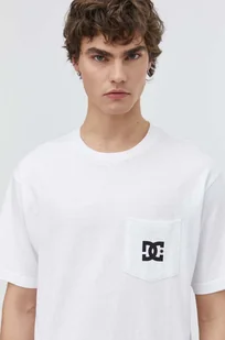 DC t-shirt bawełniany męski kolor biały z nadrukiem ADYZT05377 - Koszulki męskie - miniaturka - grafika 1