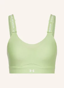 Under Armour Biustonosz Sportowy Ua Infinity High 2.0 Z Siateczką gruen - Biustonosze - miniaturka - grafika 1