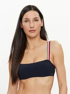 Stroje kąpielowe - Tommy Hilfiger Góra od bikini UW0UW05291 Granatowy - miniaturka - grafika 1