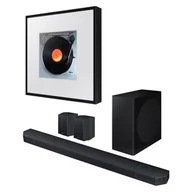 Soundbary - SAMSUNG HW-Q930D EN Czarny + SAMSUNG Music Frame HW-LS60D EN Czarny - miniaturka - grafika 1