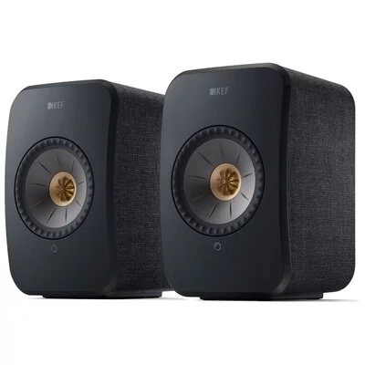 KEF LSX II Czarny (2 szt.)