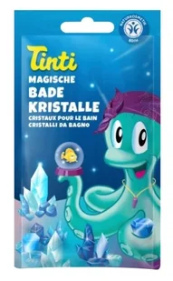 Tinti, Dodatek do kąpieli dla dzieci, kryształki, niebieski, 60 g - Kosmetyki kąpielowe dla dzieci - miniaturka - grafika 1