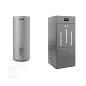 Piece i kotły grzewcze - Ferroli Kocioł peletowy BIOPELLLET PRO 18 + Wymiennik c.w.u. - miniaturka - grafika 1