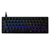 Klawiatury - White Shark Shinobi-2 black blue switch SHINOBI-2-B-US-BLUE.SW - miniaturka - grafika 1