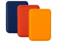 Portfele - Etui portfel 4SMARTS Magnetic Rfid MagCase Niebieski/Czerwony/Żółty 3 szt - miniaturka - grafika 1