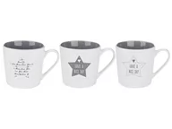 Kubki - Fl1 KUBEK GREY STARS 380ML 2PL-KUB-G1123 - miniaturka - grafika 1