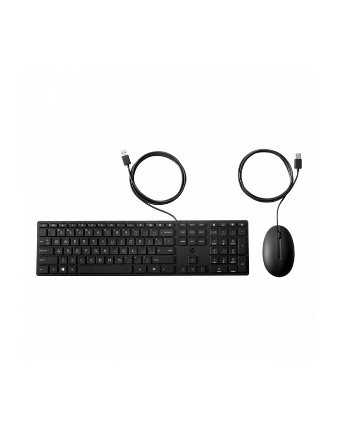 hp inc. Zestaw mysz i klawiatura przewodowy Desktop 320MK 9SR36UT#ABB