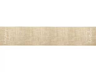 PartyDeco "Bieżnik jutowy Merry Christmas, biały, 50x250cm" - Dekoracje i nakrycia stołu na imprezę - miniaturka - grafika 1