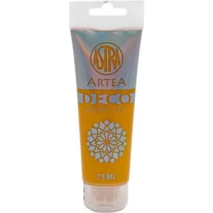 Astra Farba akrylowa Deco Artea w tubie 75ml ugier - Farby i media malarskie - miniaturka - grafika 1