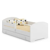 Łóżka dla dzieci i młodzieży - Łóżko dziecięce LUK z szufladą i barierką 140x70 - miniaturka - grafika 1