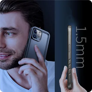 Etui Wodoodporne SB Ip68 Galaxy S24 Ultra Black - Etui i futerały do telefonów - miniaturka - grafika 5