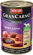 Mokra karma dla psów - Animonda Gran Carno Pakiet Dorosłe Wołowina i Jagnięcina 400g 82-733 - miniaturka - grafika 1
