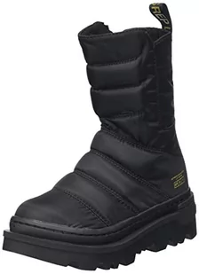 REPLAY Buty dla chłopców i dziewczynek Laser JR półdługie kozaki, 003BLACK, 31 EU - Kozaki damskie - miniaturka - grafika 1