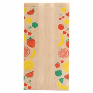 Torebki papierowe na zakupy 1kg 14+9 x 26cm 500szt - Akcesoria do pakowania - miniaturka - grafika 1