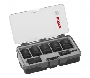 Bosch Zestaw gniazda mocy 1/2" 12.5 mm) 2608551029 zewnętrzny sześciokąt Długość netto 40 mm 7 szt - Klucze i nasadki - miniaturka - grafika 1