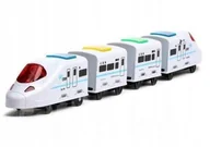 Zabawki zdalnie sterowane - Pociąg PENDOLINO Led zabawka z wagonami dla dzieci Pociąg SPEED Led - miniaturka - grafika 1