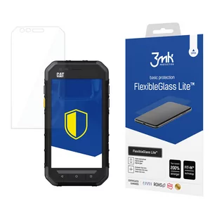 3MK FlexibleGlass Lite CAT S30 3MKFGLITE 43 - Szkła hartowane na telefon - miniaturka - grafika 1