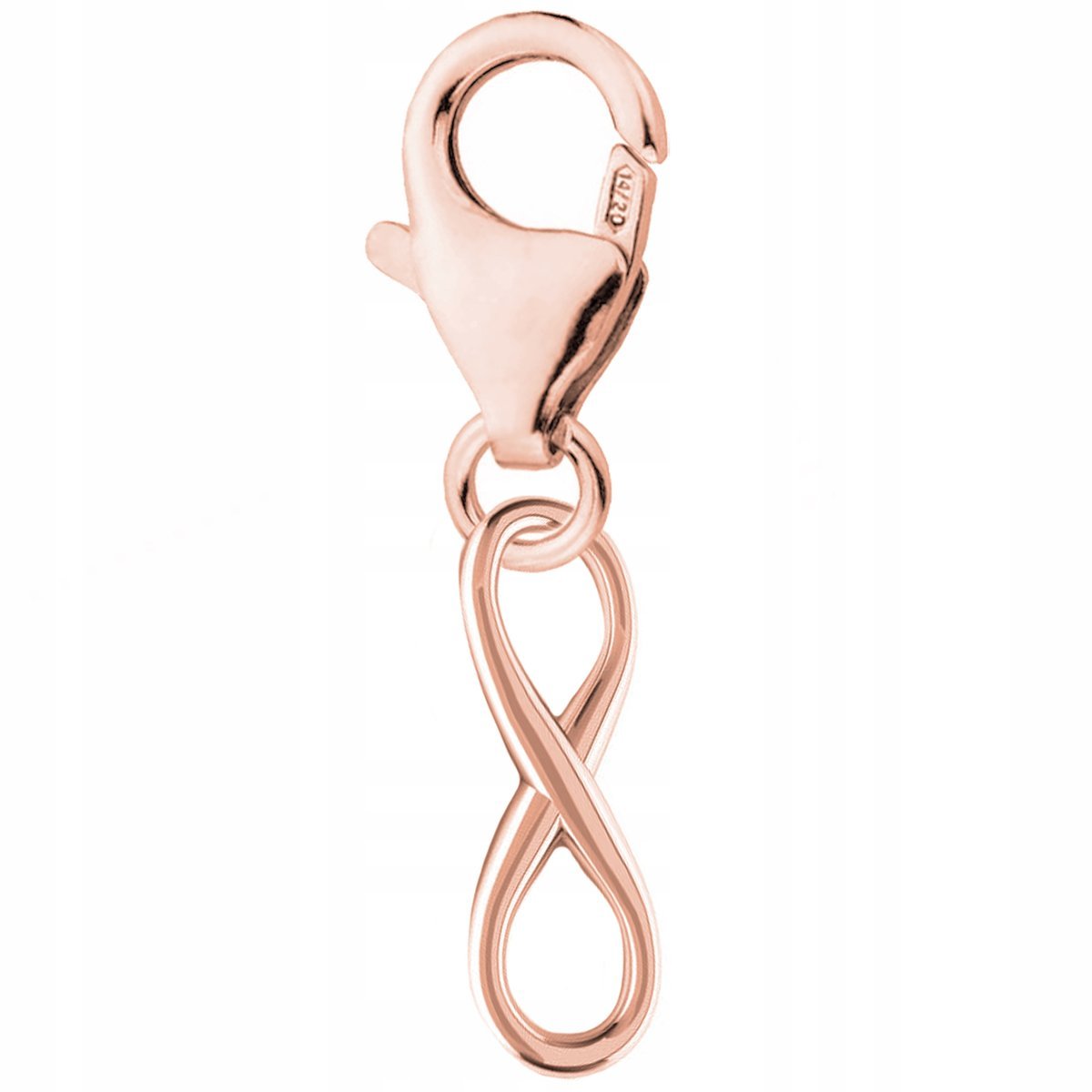 Zawieszka Pozłacana z Nieskończonością Infinity Nieskończoność SREBRO 925