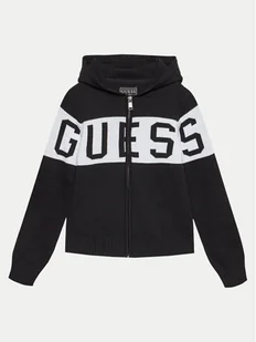 Guess Sweter L4YR01 Z2HH0 Czarny Regular Fit - Swetry dla chłopców - miniaturka - grafika 1