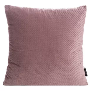 Euro Firany Poszewka Eurofirany Velvet Eliza Pudrowy 45x45 1217022 - Poszewki na poduszki - miniaturka - grafika 1