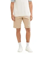 Spodenki damskie - TOM TAILOR Męskie Szorty bermudy 1035092, 21849 - Caramel Beige, 29 - miniaturka - grafika 1