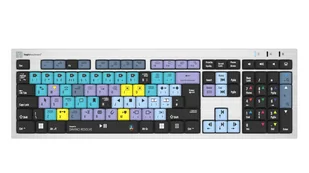 Logickeyboard LKB-RESC-AJPU-UK klawiatura Biuro USB QWERTY Angielski Srebrny LKB-RESC-AJPU-UK - Klawiatury - miniaturka - grafika 1