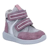 Buty dla chłopców - Richter Buty dziecięce dla chłopców i dziewczynek Timmy buty do nauki chodzenia, Iron/Mauve/Silver, 26 EU, Iron Mauve Silver, 26 EU - miniaturka - grafika 1