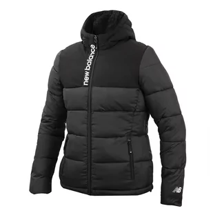 Kurtka New Balance NENJKW816BK - czarna - Kurtki i kamizelki sportowe damskie - miniaturka - grafika 1