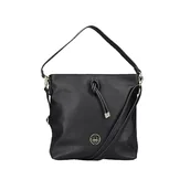 Torebki damskie - Rieker Damska torba H1514 Hobo, czarna, czarny - miniaturka - grafika 1