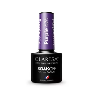 Claresa Claresa, lakier hybrydowy 626, 5 ml - Lakiery hybrydowe - miniaturka - grafika 1