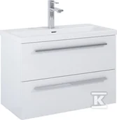 Szafki łazienkowe - A857970806 / ROCA / KWADRO / SZAFKA ŁAZIENKOWA 80 CM Z 2 SZUFLADAMI, DO KOMPLETACJI Z UMYWALKĄ HEBE, BIAŁY POŁYSK / ZAMIENNIK 166713 / - miniaturka - grafika 1