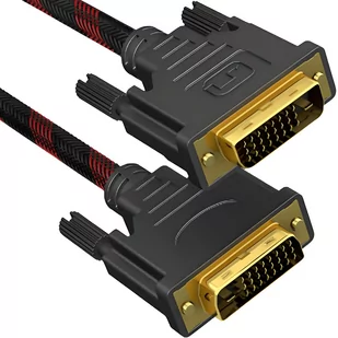 Kabel Przewód Dvi-D Do Dvi-D 24+1 Dual Link Monitora - Kable komputerowe i do monitorów - miniaturka - grafika 1