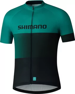 Koszulki rowerowe - Shimano Team SS Jersey Men, petrol/czarny 3XL 2022 Koszulki kolarskie - grafika 1
