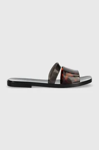 Melissa klapki MELISSA IVY SLIDE II AD damskie kolor czarny M.33971.AQ322 - Klapki i japonki damskie - miniaturka - grafika 1
