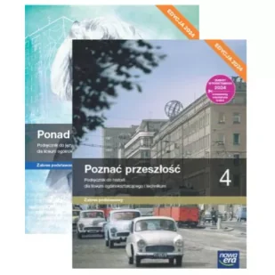 Pakiet podręczników: Ponad słowami, Poznać przeszłość. Liceum i technikum. Klasa 4. Edycja 2024 - Podręczniki do technikum - miniaturka - grafika 1