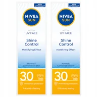 Kremy do twarzy - Matujący krem do twarzy Nivea Sun z filtrem Spf 30 - miniaturka - grafika 1