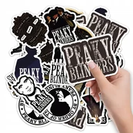 Szkolne artykuły papiernicze - NAKLEJKI NA ZESZYT NALEPKA Z POSTACIAMI SERIAL PEAKY BLINDERS WZORY 10SZT - miniaturka - grafika 1