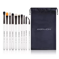 Pędzle do makijażu - Eigshow Professional Eye Brush Light Gun Black Zestaw 10 pędzli do oczu - miniaturka - grafika 1