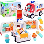 Zabawki interaktywne dla dzieci - Autko Ambulans interaktywny pacjent ZA4540 - miniaturka - grafika 1