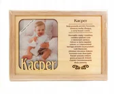 Ramki na zdjęcia - Ramka na zdjęcie KACPER urodziny imieniny prezent - miniaturka - grafika 1
