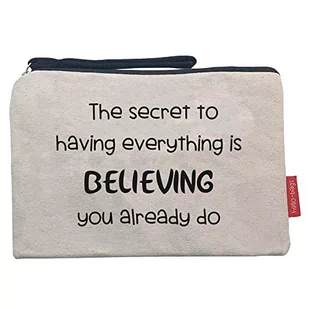 hello-bags Damski B-002-thesecret kosmetyczka/portfele, ecr, Medium, Ecru (204), m - Kosmetyczki, organizery i kuferki - miniaturka - grafika 1