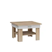 Ławy i stoliki kawowe - Ława Omega MebloCross Biały Mat / Biały Połysk - miniaturka - grafika 1